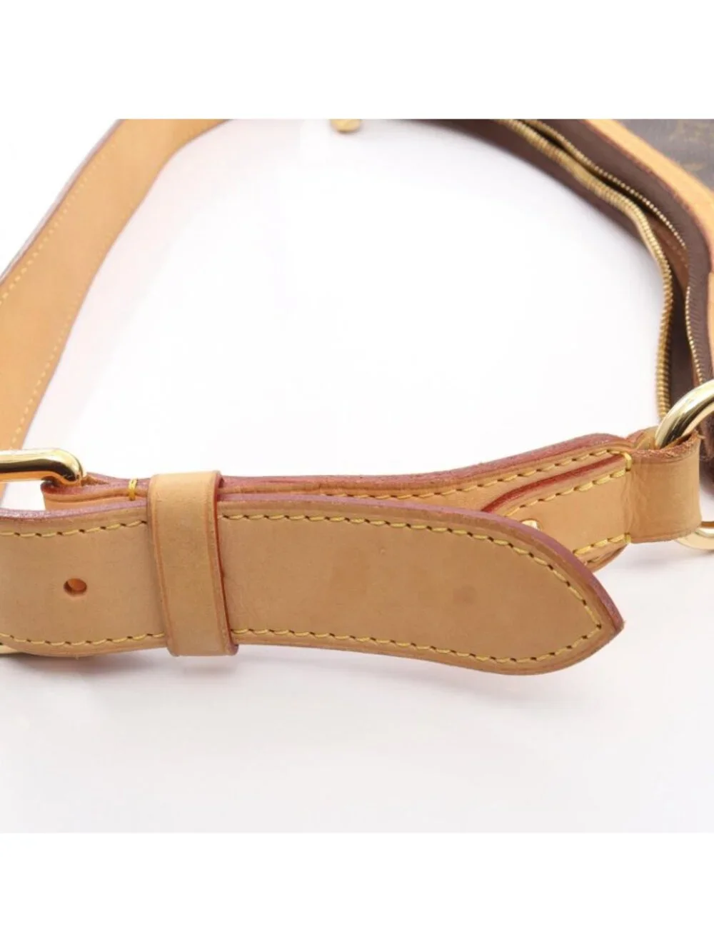 Louis Vuitton Shoulder Bag Thames PM Canvas Leather